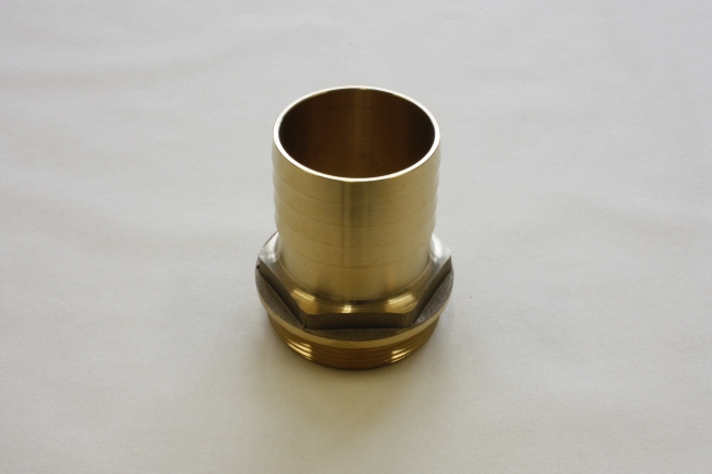 Lug Nut Type L167, Koppeling met geribde pilaar en uitwendige schroefdraad.