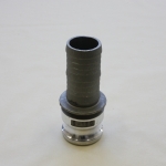 Kamlock Type E, Male adapter with hose tail