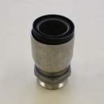 Lug Nut Type L167 H, Coupling with helical shank, male thread for assembly of Composite hoses.