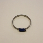 Hose clamp Type ABA, Worm drive hose clamp.